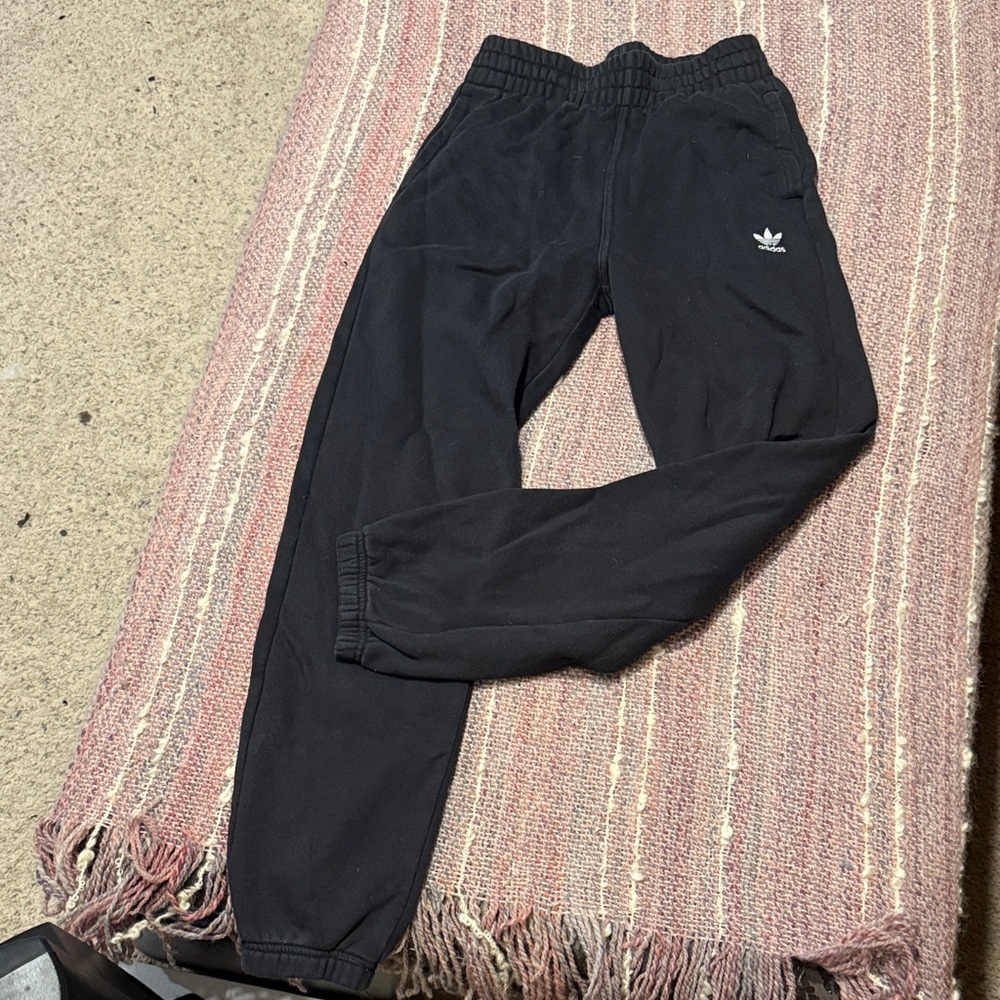 Adidas Black Jogger Pants